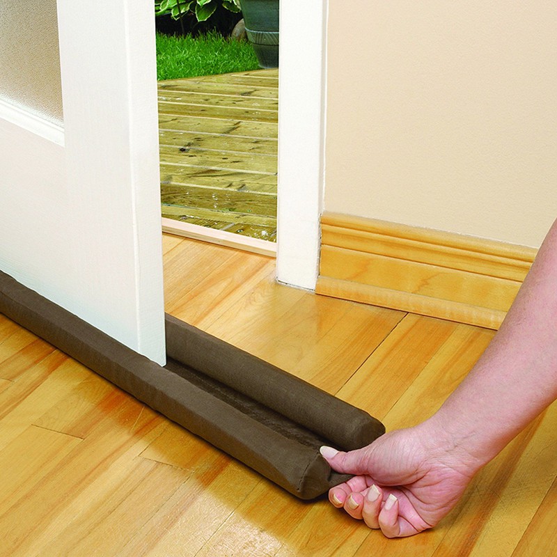 Twin Draft Guard Energy Saving Under Door Draft Stopper | ShopHere